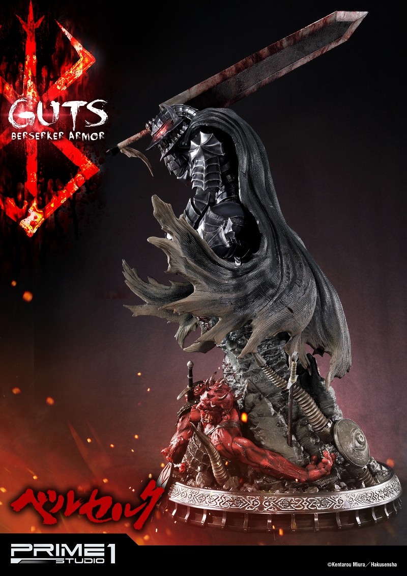 Berserk - Daka - Guts - Ultimate Premium Masterline (UPMBR-04) - 1/4 - Berserker Armor (Prime 1 Studio) photo 32