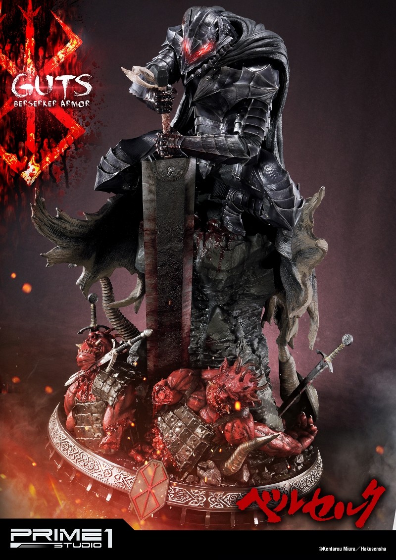 Berserk - Daka - Guts - Ultimate Premium Masterline (UPMBR-04) - 1/4 - Berserker Armor (Prime 1 Studio) photo 41