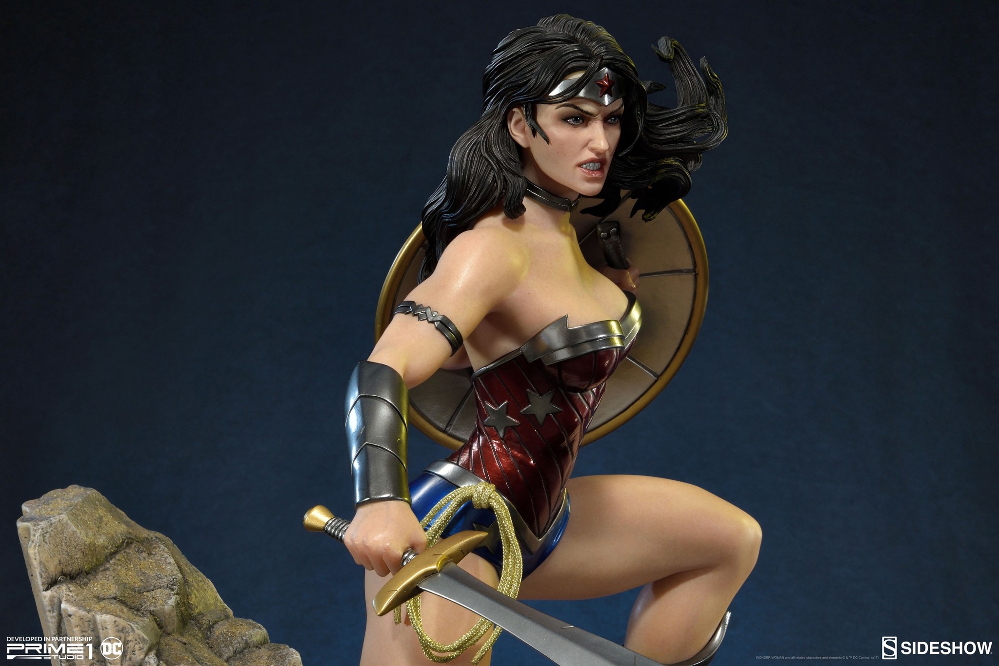 Justice League - Wonder Woman - Premium Masterline  (PMN52-06) - 1/4 - The New52! (Prime 1 Studio, Sideshow Collectibles) photo 5