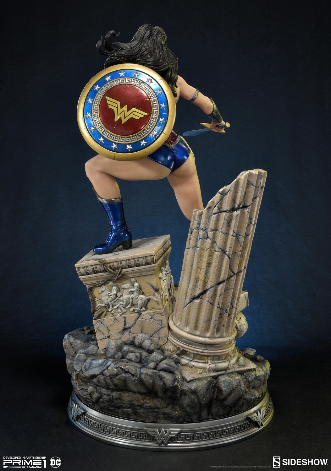 Justice League - Wonder Woman - Premium Masterline  (PMN52-06) - 1/4 - The New52! (Prime 1 Studio, Sideshow Collectibles) photo 6