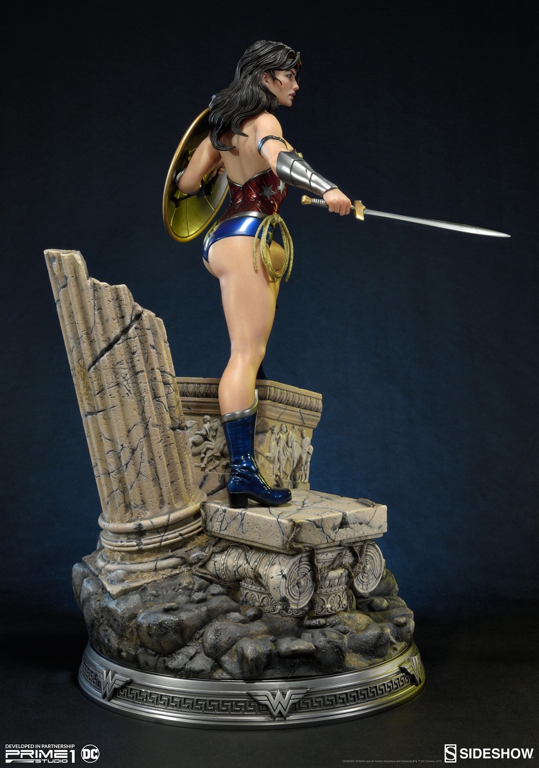Justice League - Wonder Woman - Premium Masterline  (PMN52-06) - 1/4 - The New52! (Prime 1 Studio, Sideshow Collectibles) photo 7