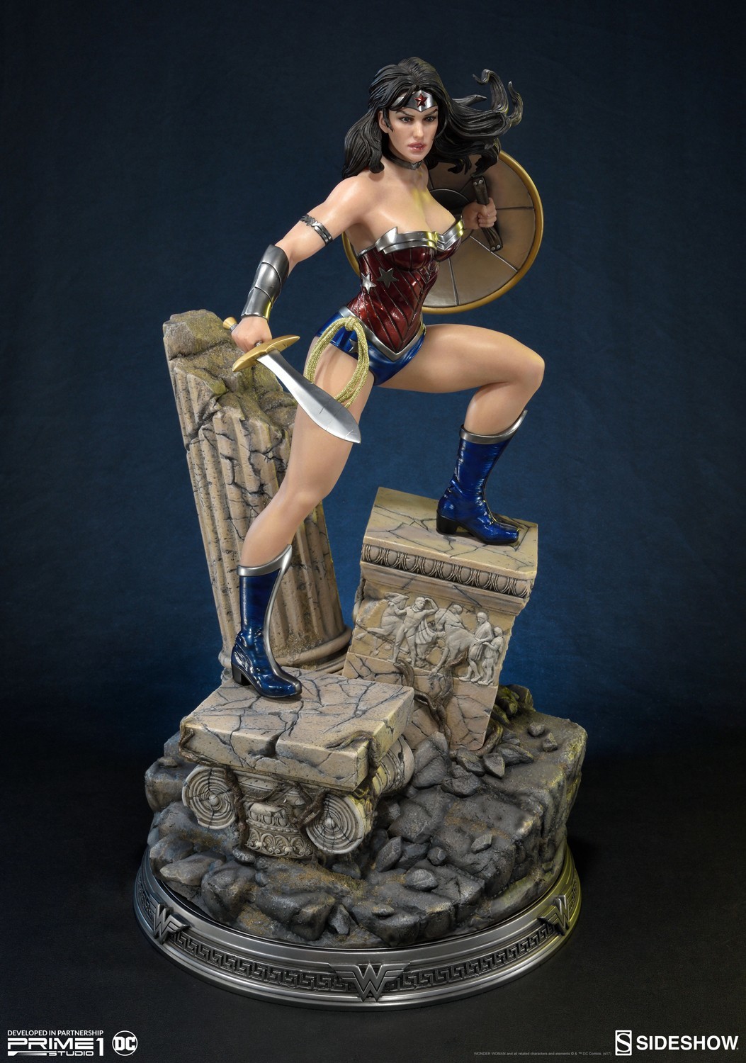 Justice League - Wonder Woman - Premium Masterline  (PMN52-06) - 1/4 - The New52! (Prime 1 Studio, Sideshow Collectibles) photo 8