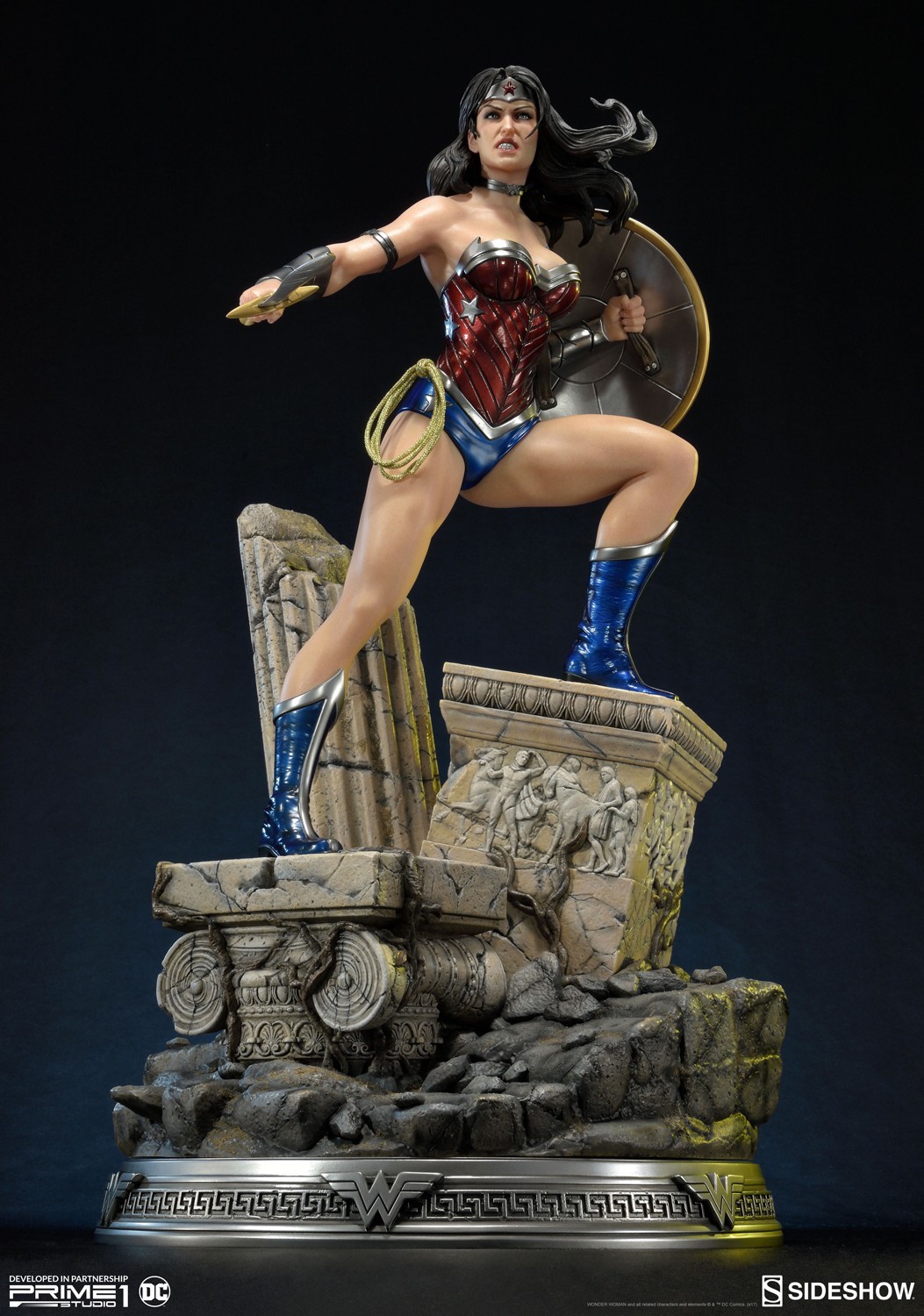 Justice League - Wonder Woman - Premium Masterline  (PMN52-06) - 1/4 - The New52! (Prime 1 Studio, Sideshow Collectibles) photo 10