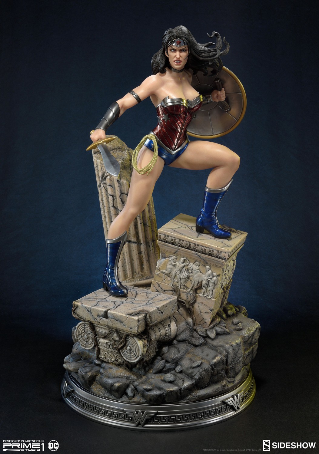 Justice League - Wonder Woman - Premium Masterline  (PMN52-06) - 1/4 - The New52! (Prime 1 Studio, Sideshow Collectibles) photo 11