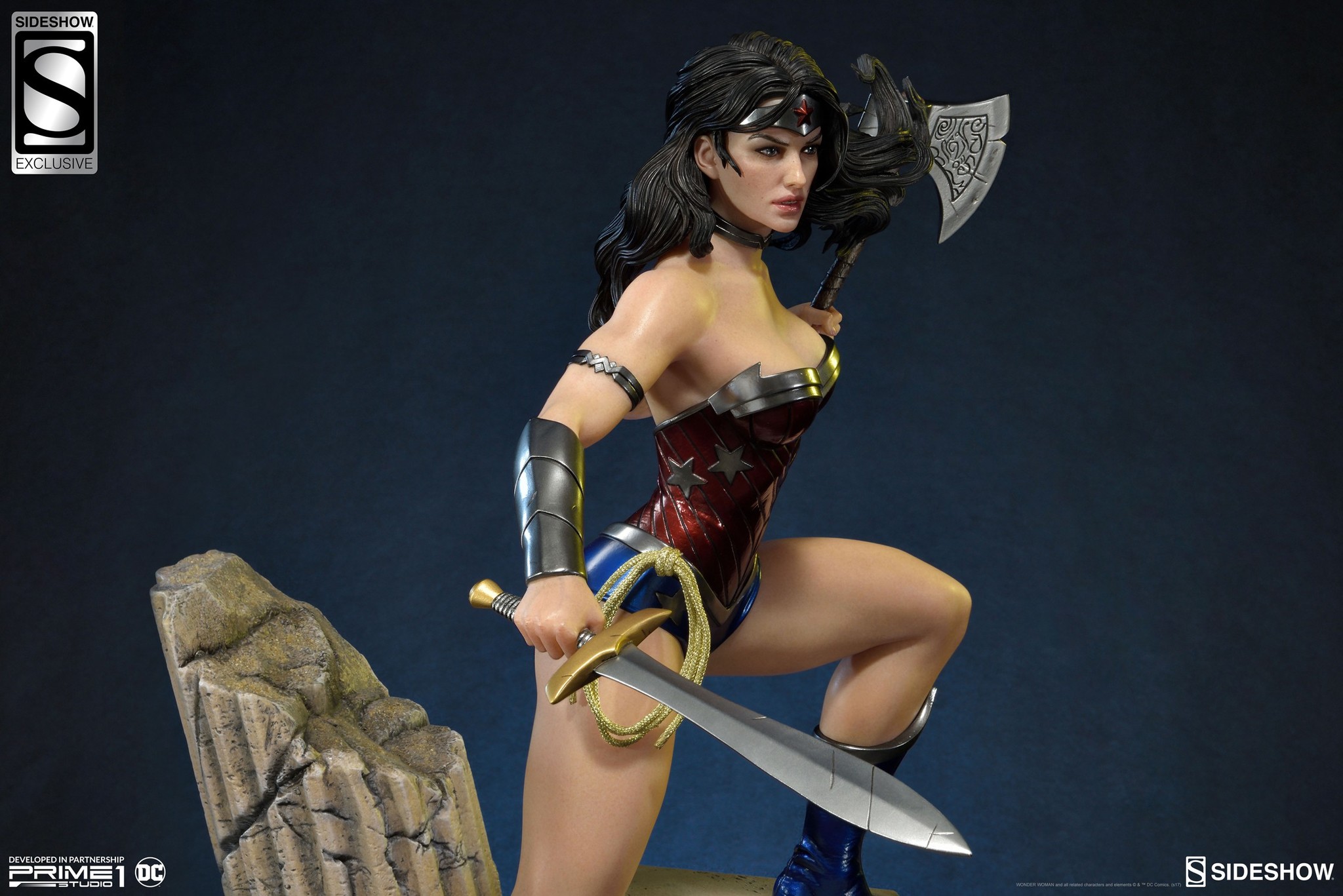 Justice League - Wonder Woman - Premium Masterline  (PMN52-06) - 1/4 - The New52! (Prime 1 Studio, Sideshow Collectibles) photo 12