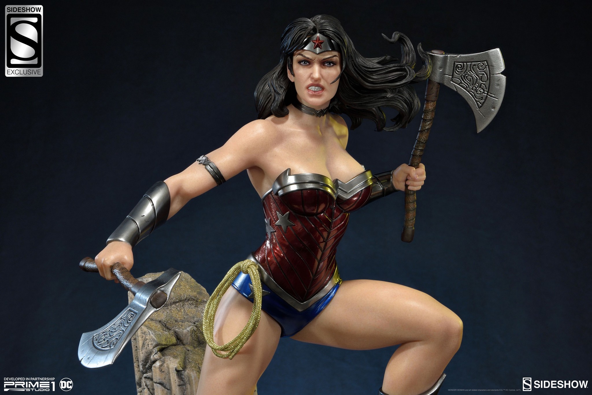 Justice League - Wonder Woman - Premium Masterline  (PMN52-06) - 1/4 - The New52! (Prime 1 Studio, Sideshow Collectibles) photo 13