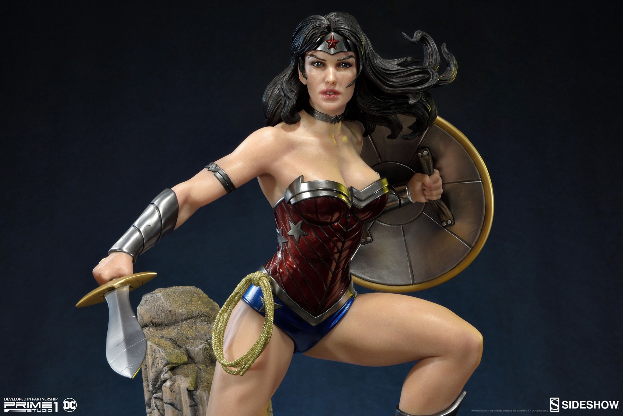 Justice League - Wonder Woman - Premium Masterline  (PMN52-06) - 1/4 - The New52! (Prime 1 Studio, Sideshow Collectibles) photo 16