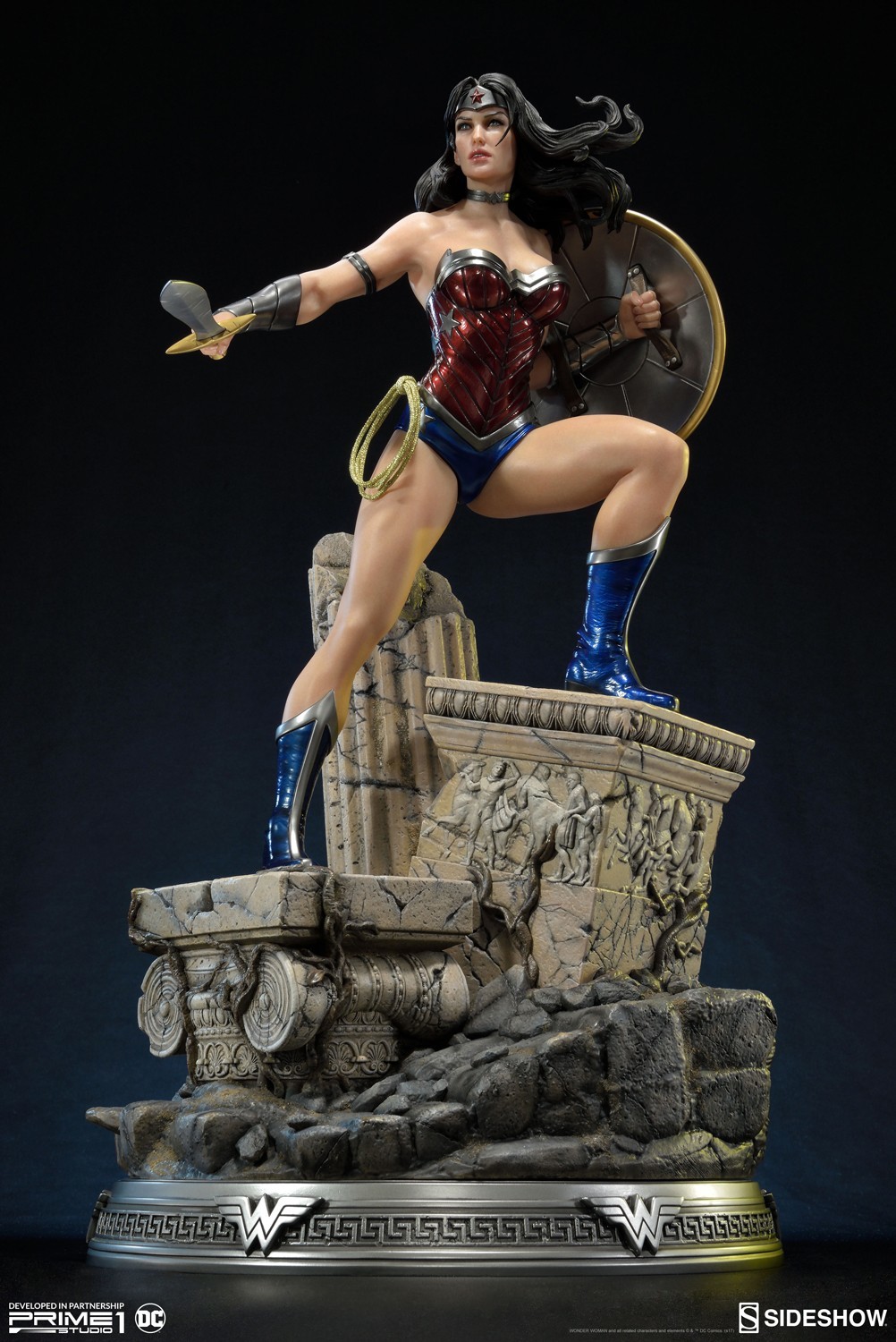 Justice League - Wonder Woman - Premium Masterline  (PMN52-06) - 1/4 - The New52! (Prime 1 Studio, Sideshow Collectibles) photo 17