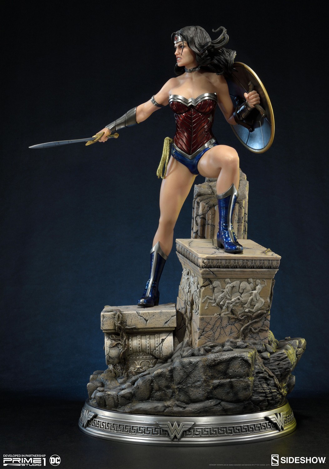 Justice League - Wonder Woman - Premium Masterline  (PMN52-06) - 1/4 - The New52! (Prime 1 Studio, Sideshow Collectibles) photo 18