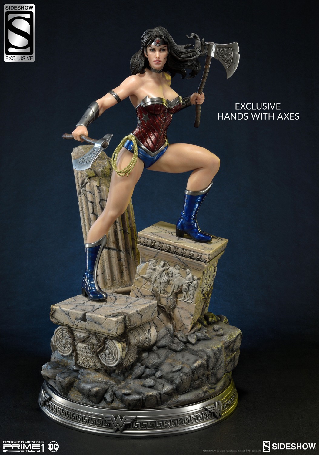 Justice League - Wonder Woman - Premium Masterline  (PMN52-06) - 1/4 - The New52! (Prime 1 Studio, Sideshow Collectibles) photo 20