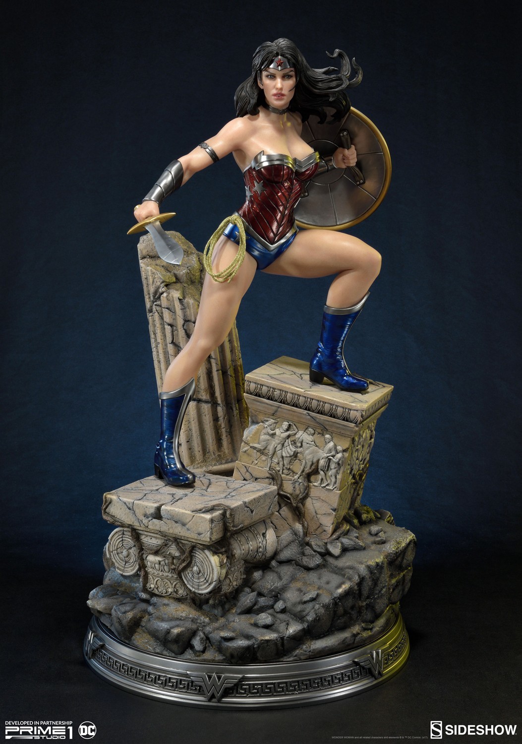 Justice League - Wonder Woman - Premium Masterline  (PMN52-06) - 1/4 - The New52! (Prime 1 Studio, Sideshow Collectibles) photo 22