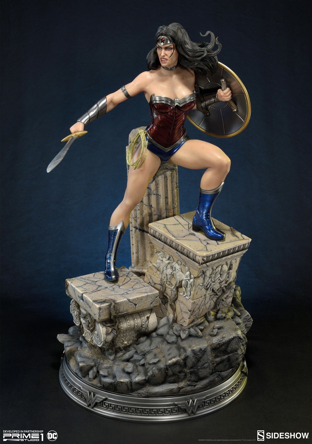 Justice League - Wonder Woman - Premium Masterline  (PMN52-06) - 1/4 - The New52! (Prime 1 Studio, Sideshow Collectibles) photo 23
