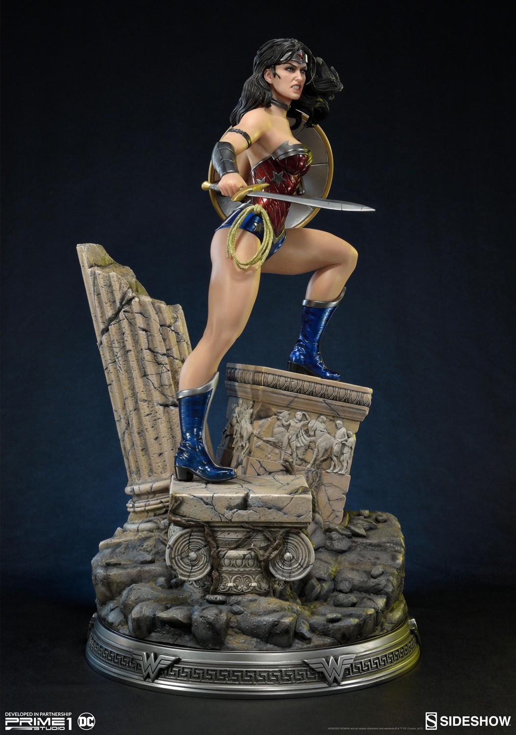 Justice League - Wonder Woman - Premium Masterline  (PMN52-06) - 1/4 - The New52! (Prime 1 Studio, Sideshow Collectibles) photo 24