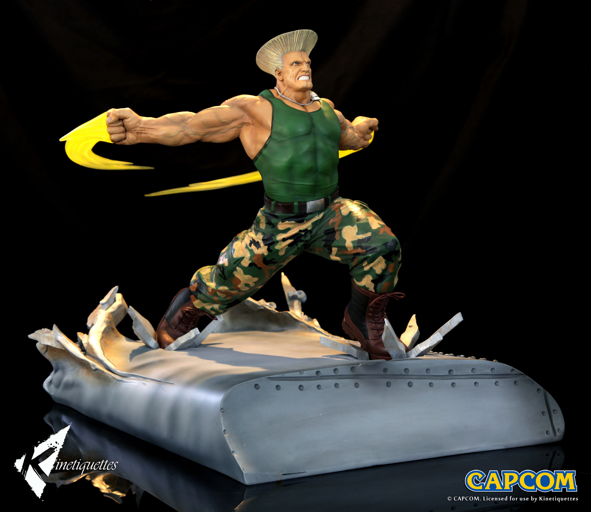 Street Fighter V - Guile - War Heroes - 1/6 (Kinetiquettes) photo 7