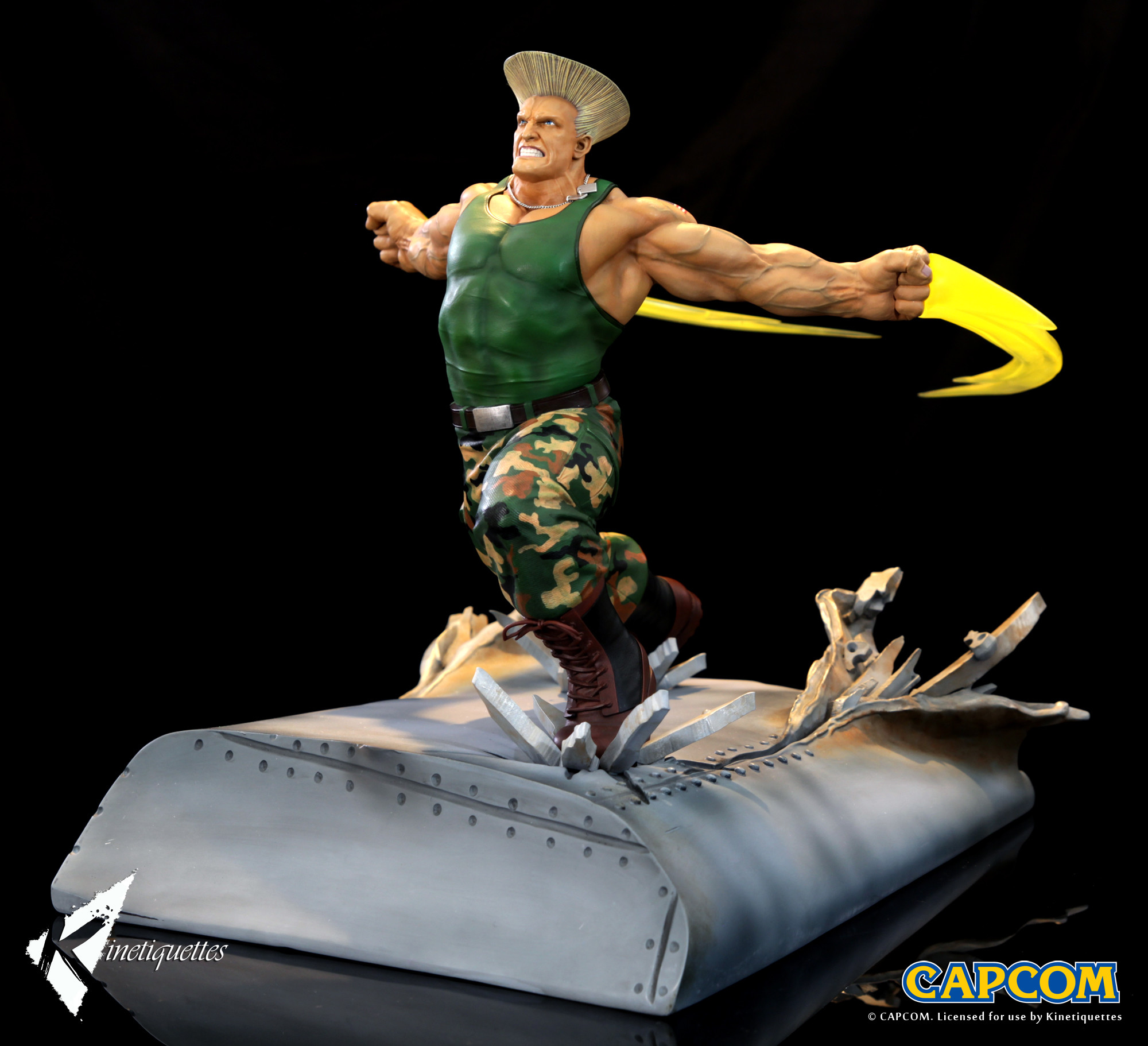 Street Fighter V - Guile - War Heroes - 1/6 (Kinetiquettes) photo 9