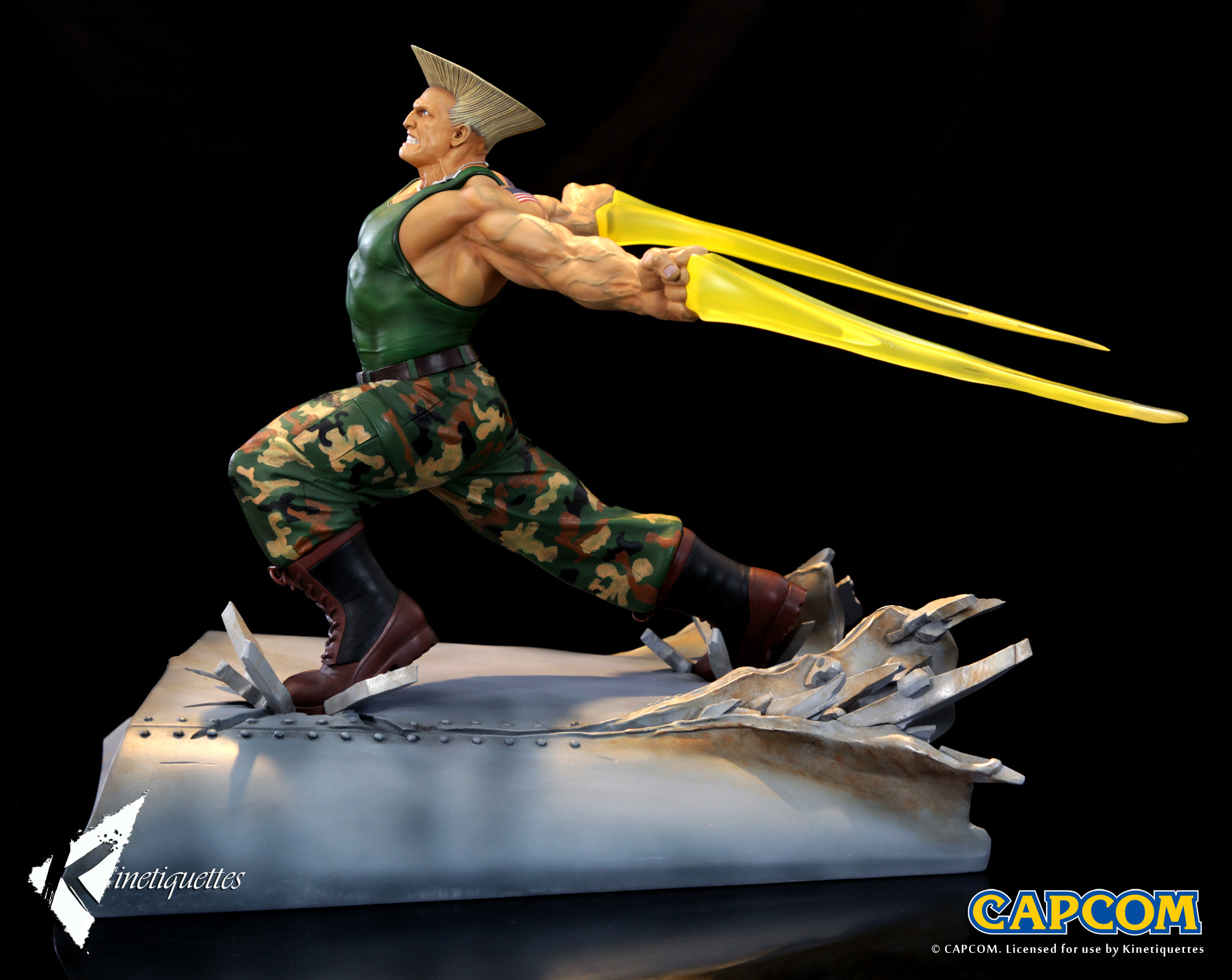 Street Fighter V - Guile - War Heroes - 1/6 (Kinetiquettes) photo 10
