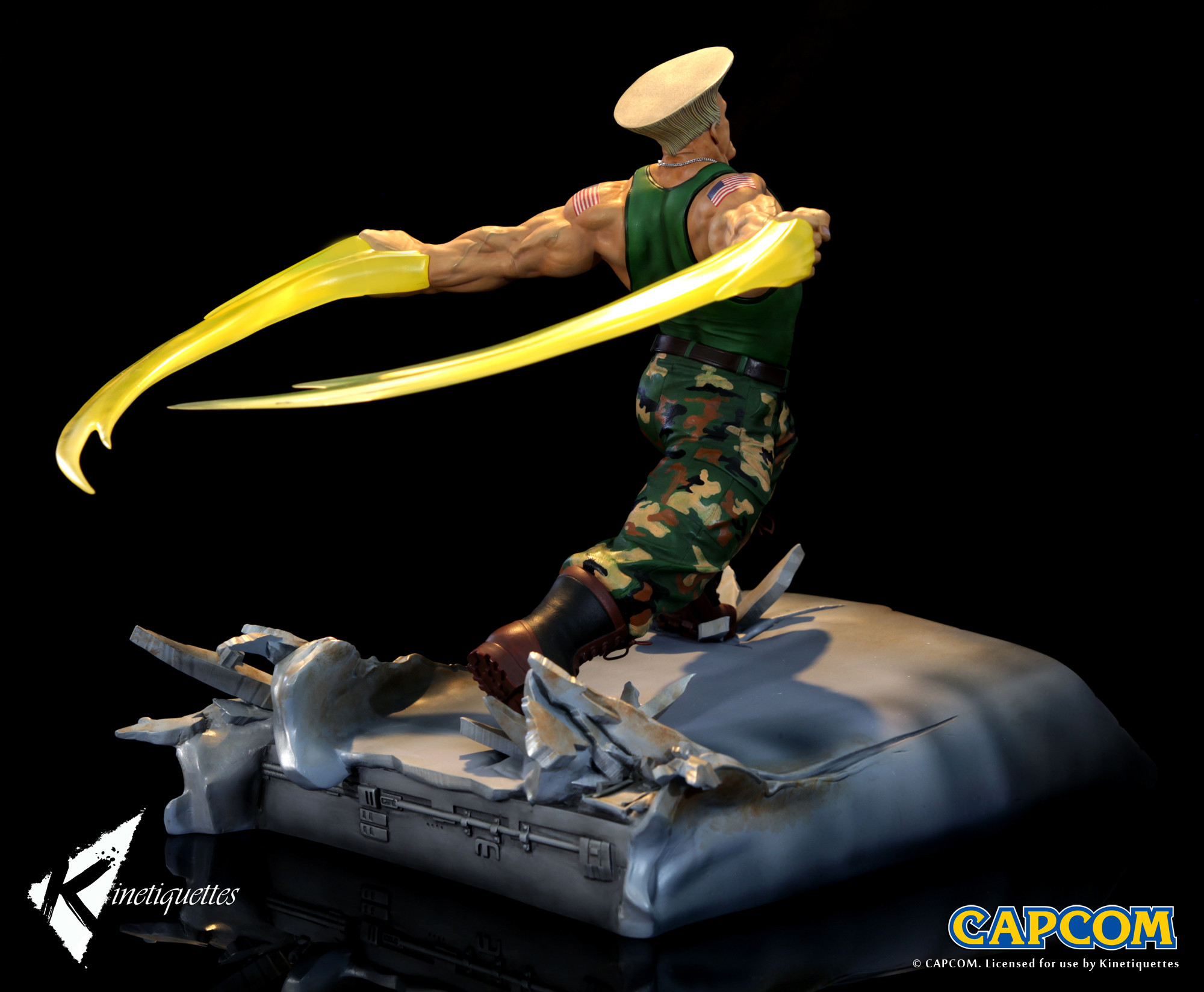 Street Fighter V - Guile - War Heroes - 1/6 (Kinetiquettes) photo 13