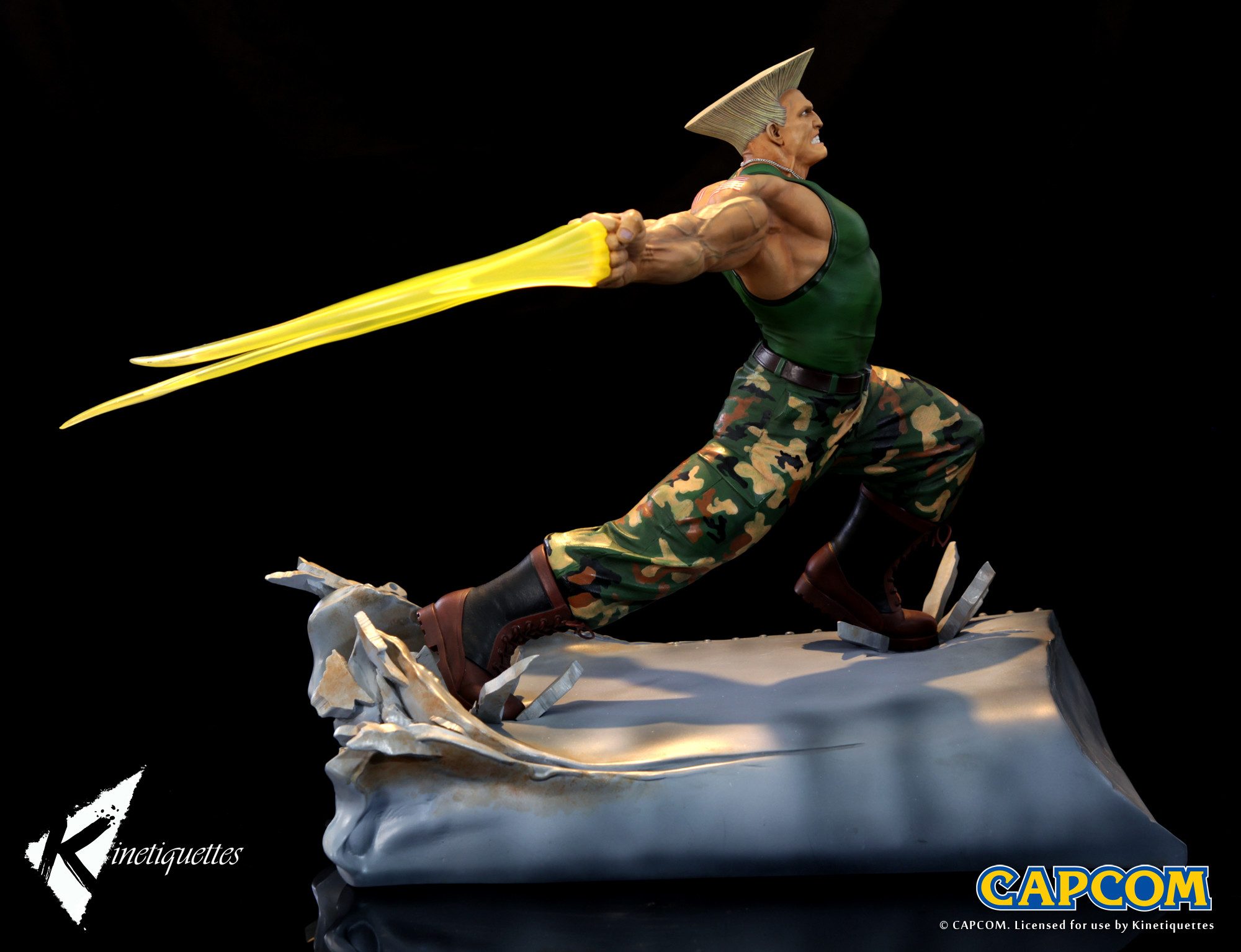Street Fighter V - Guile - War Heroes - 1/6 (Kinetiquettes) photo 14