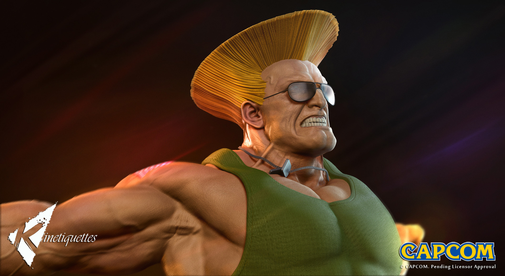 Street Fighter V - Guile - War Heroes - 1/6 (Kinetiquettes) photo 17