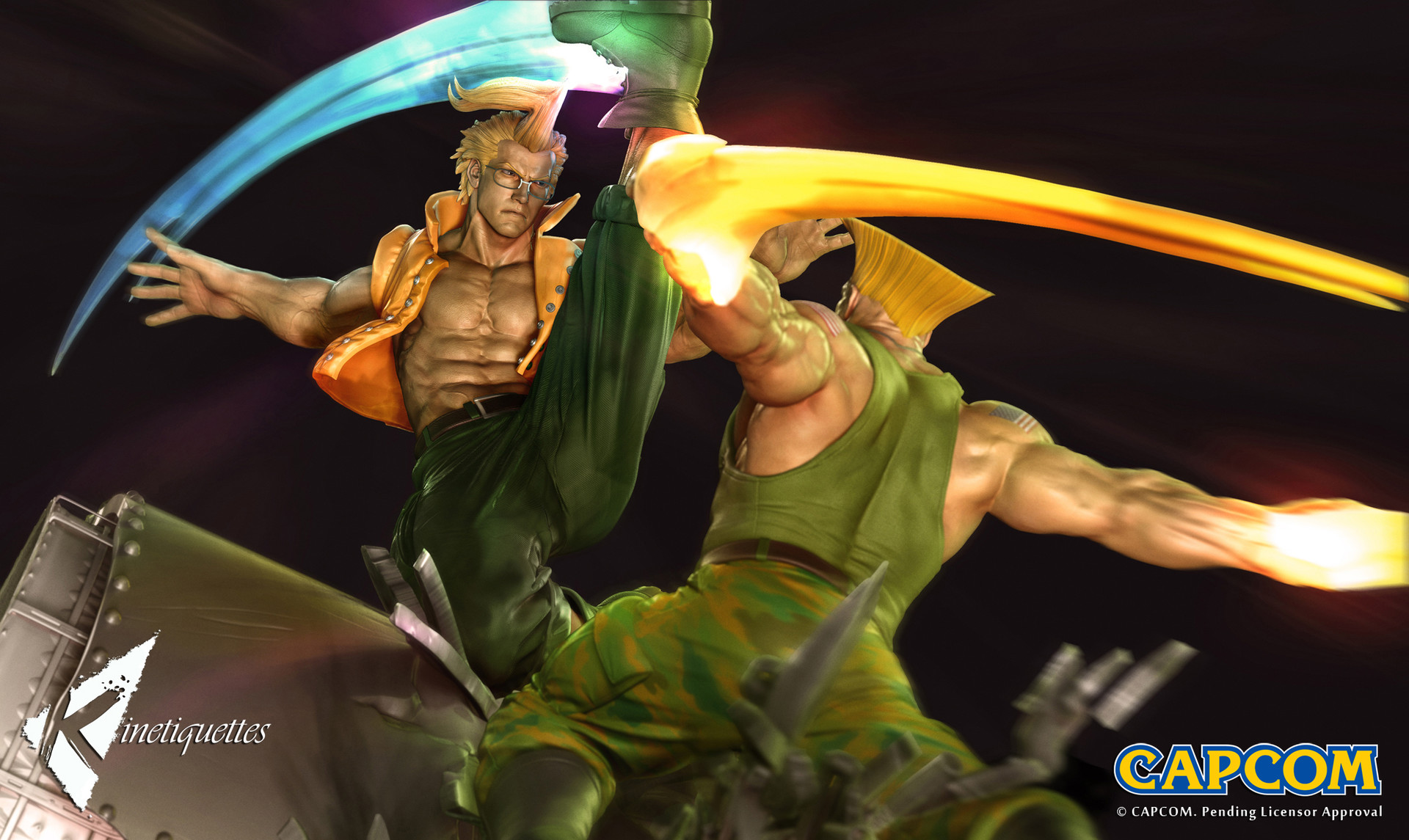 Street Fighter V - Charlie Nash - War Heroes - 1/6 (Kinetiquettes) photo 2