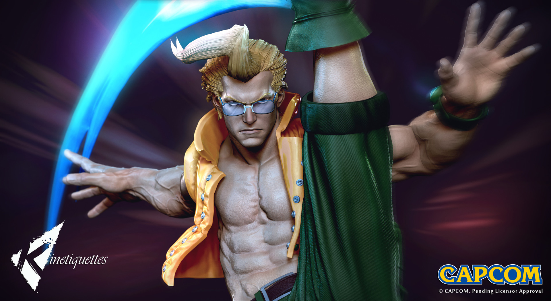 Street Fighter V - Charlie Nash - War Heroes - 1/6 (Kinetiquettes) photo 4