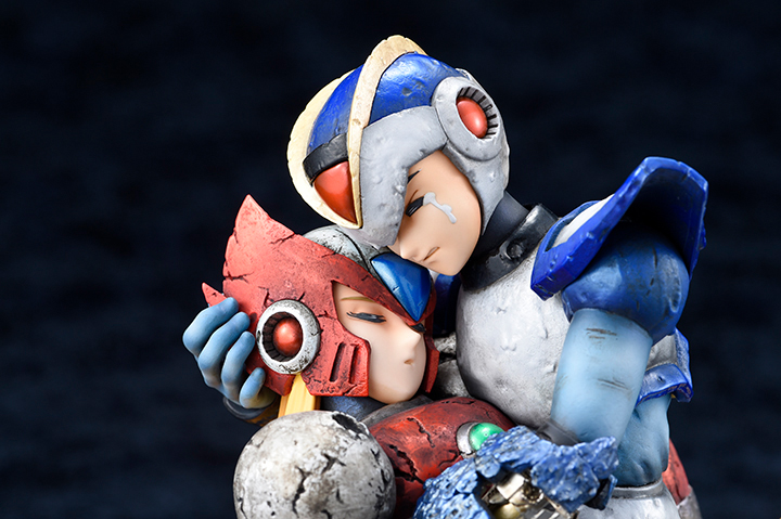 Rockman X - X - Zero - 1/7 - Comic Version, Natsukashii Mirai e... (Amakuni, Hobby Japan)
