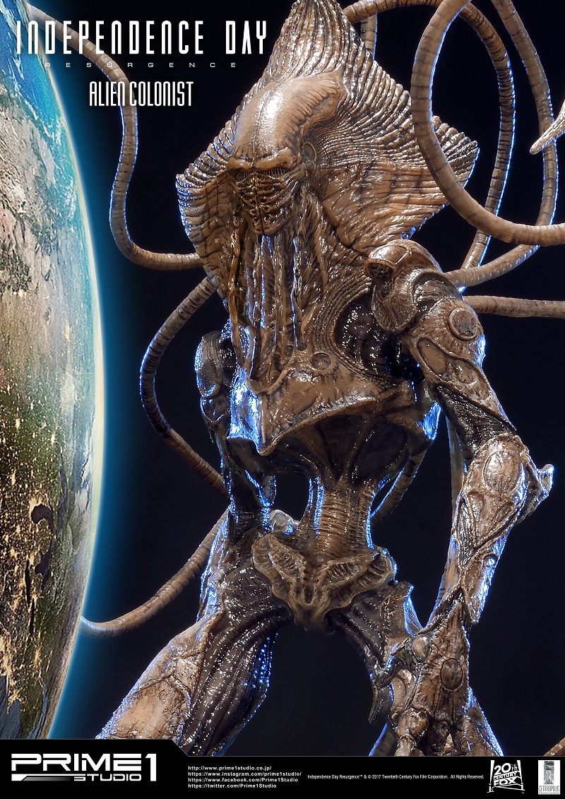 Independence Day: Resurgence - Alien Colonist - Premium Masterline  (PMIDR-02) - 1/4 (Prime 1 Studio) photo 2