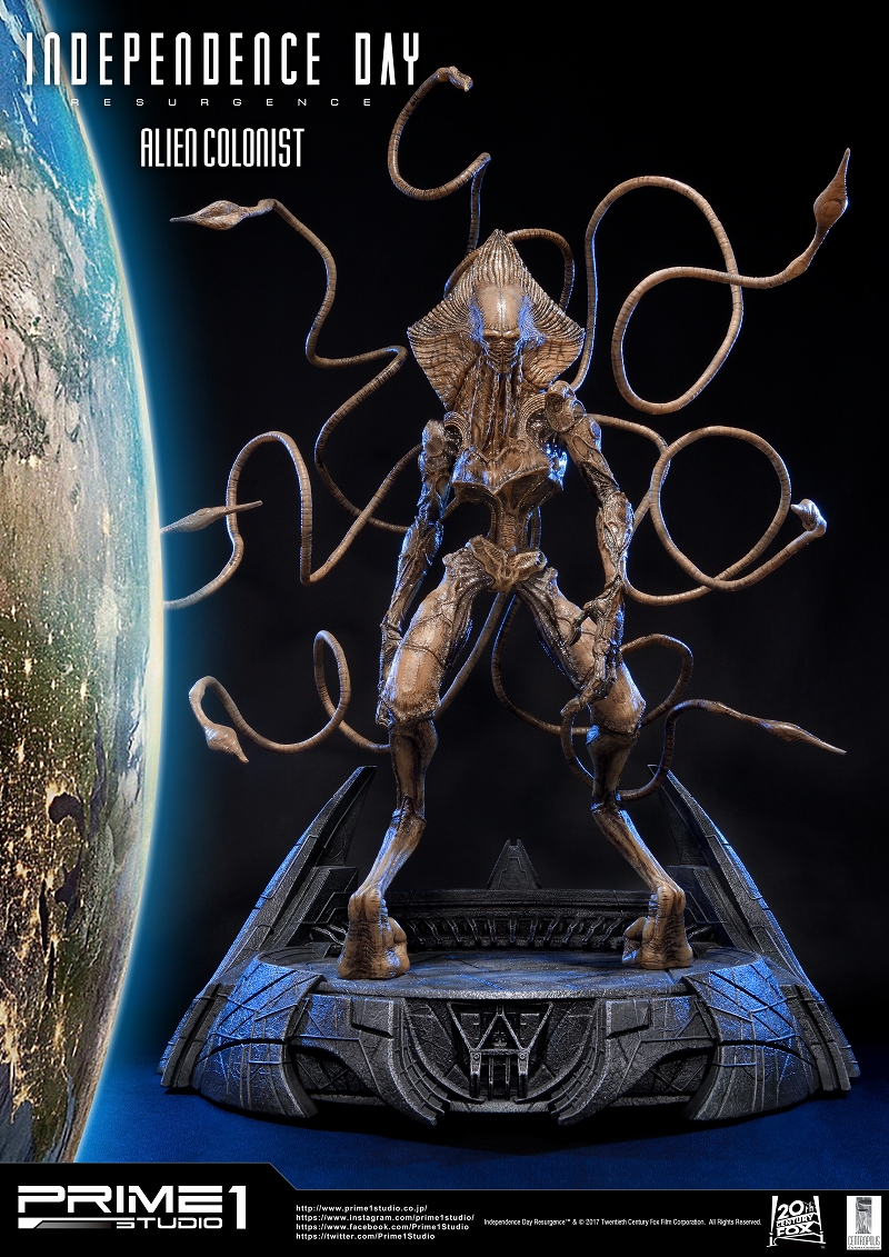 Independence Day: Resurgence - Alien Colonist - Premium Masterline  (PMIDR-02) - 1/4 (Prime 1 Studio) photo 3