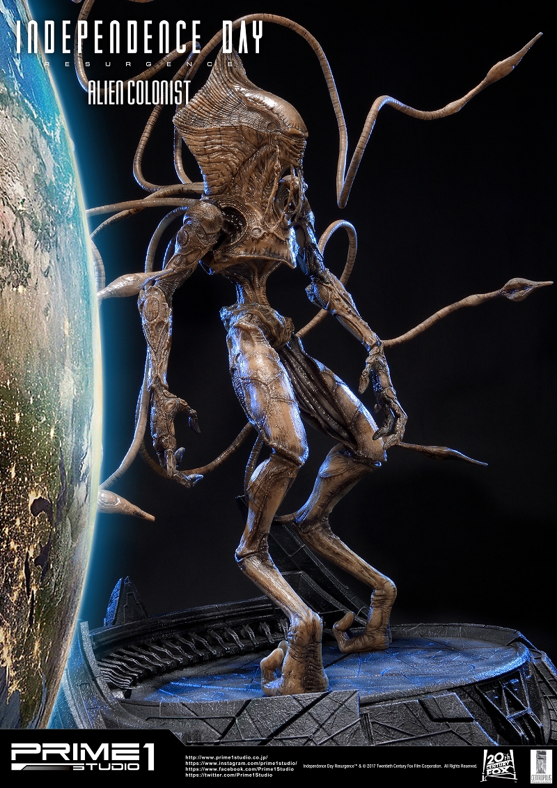 Independence Day: Resurgence - Alien Colonist - Premium Masterline  (PMIDR-02) - 1/4 (Prime 1 Studio) photo 4