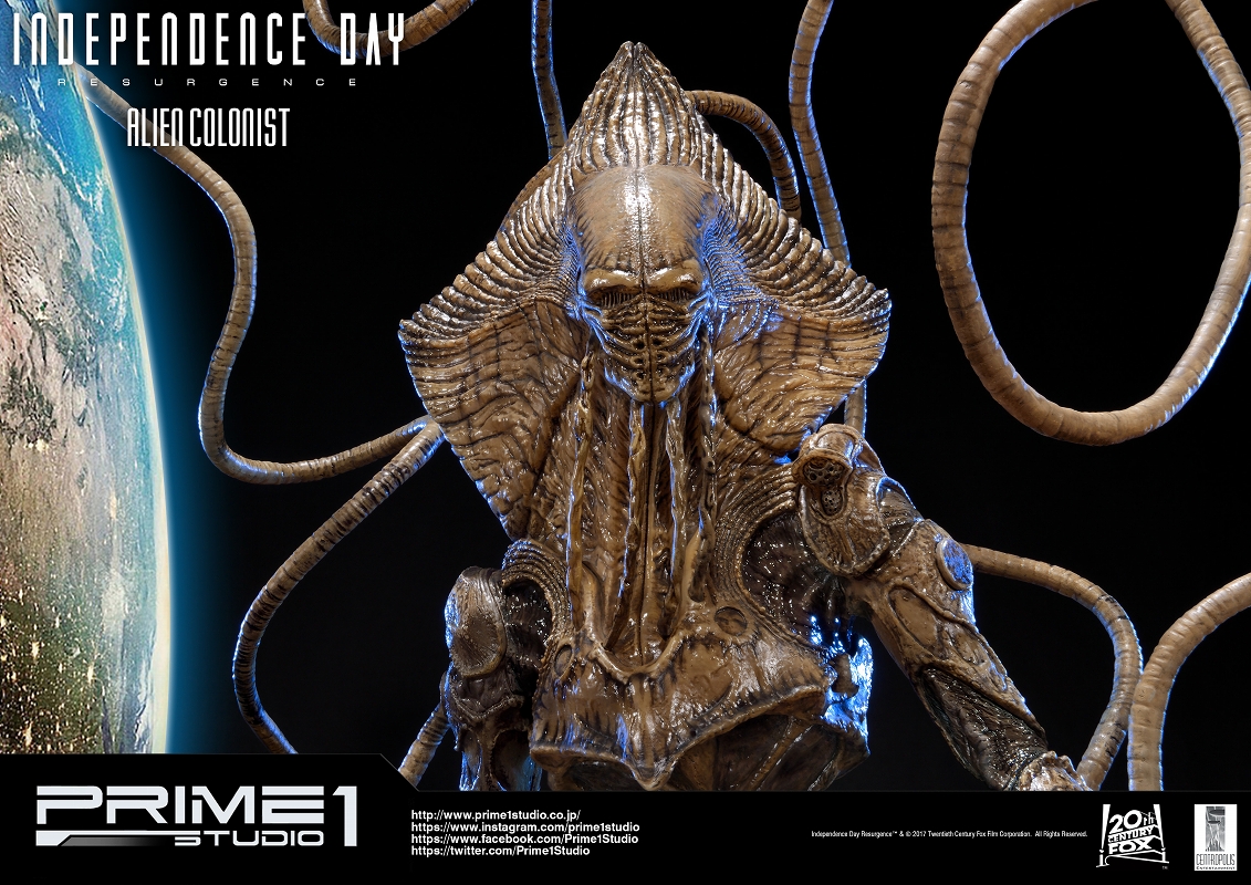 Independence Day: Resurgence - Alien Colonist - Premium Masterline  (PMIDR-02) - 1/4 (Prime 1 Studio) photo 11