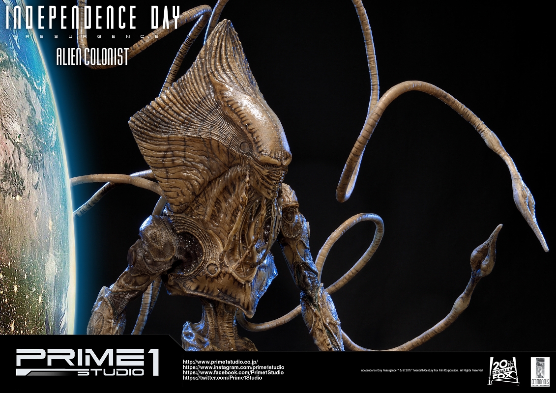 Independence Day: Resurgence - Alien Colonist - Premium Masterline  (PMIDR-02) - 1/4 (Prime 1 Studio) photo 12