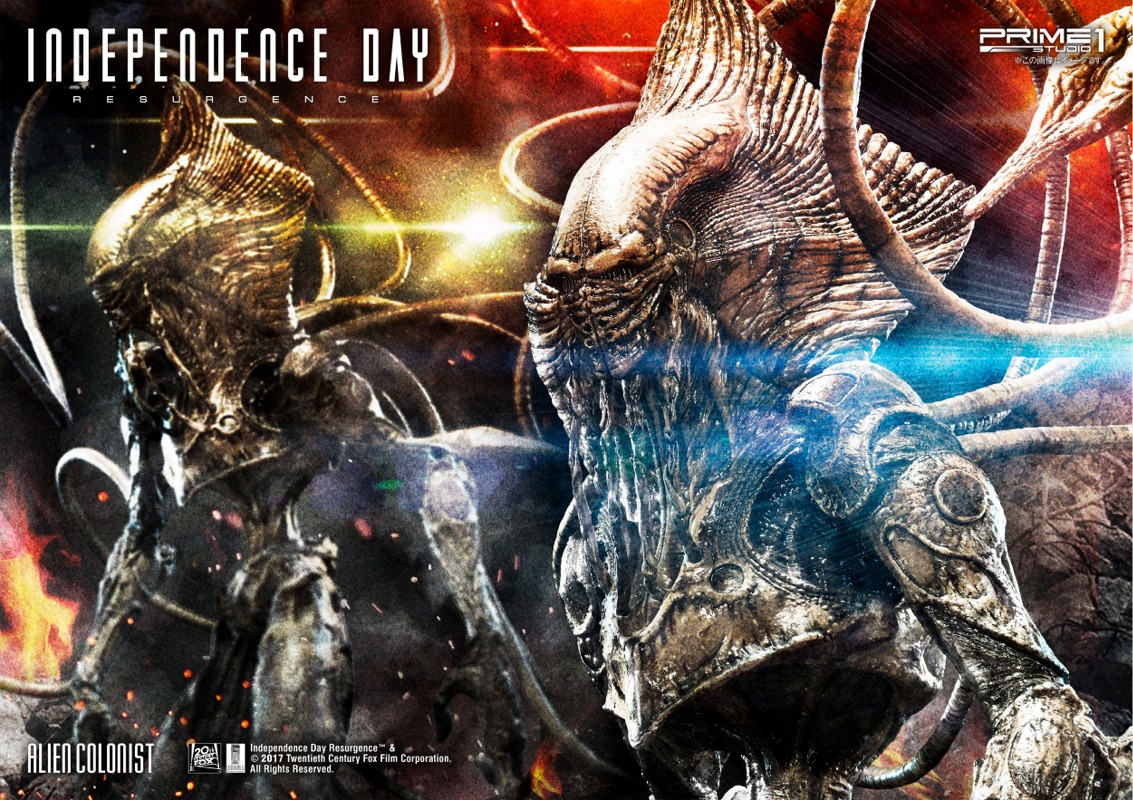 Independence Day: Resurgence - Alien Colonist - Premium Masterline  (PMIDR-02) - 1/4 (Prime 1 Studio) photo 17