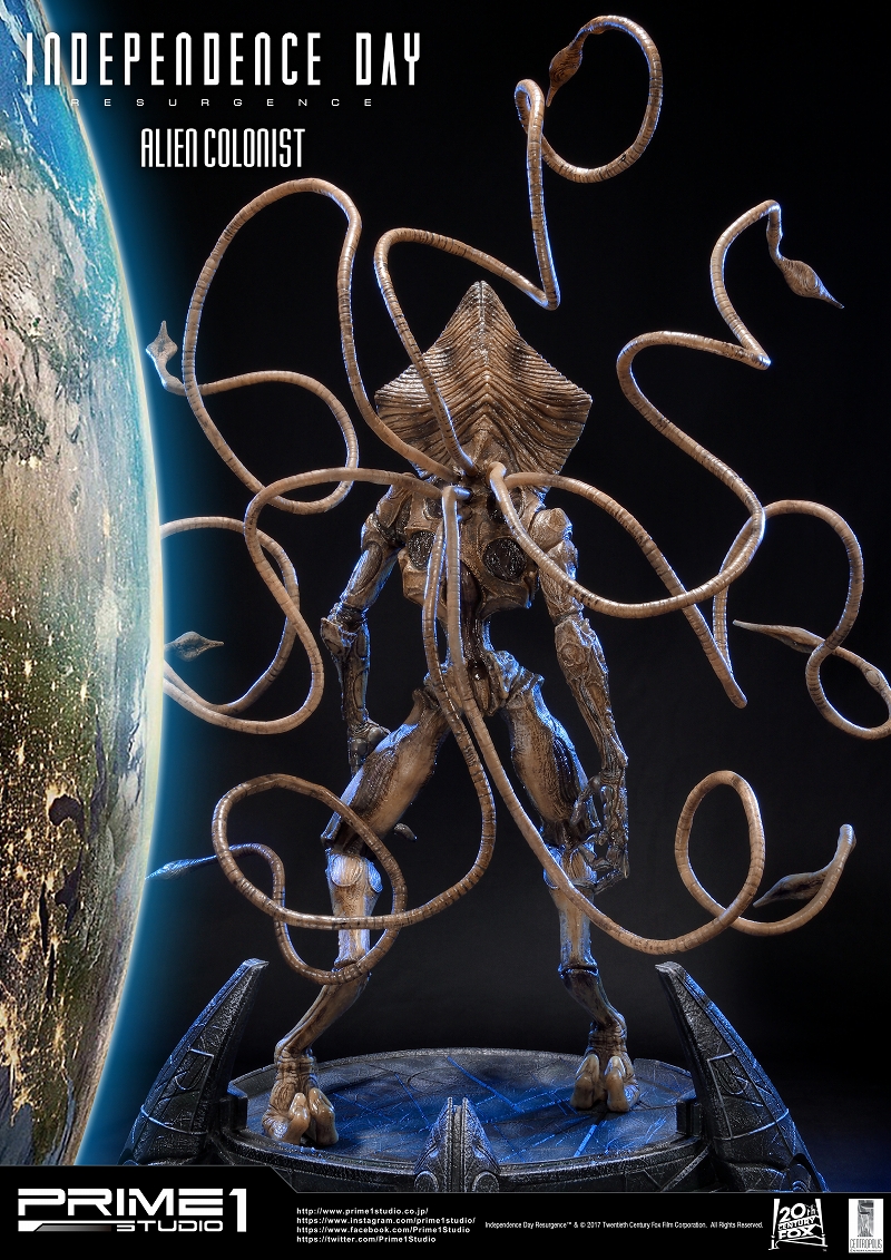 Independence Day: Resurgence - Alien Colonist - Premium Masterline  (PMIDR-02) - 1/4 (Prime 1 Studio) photo 27