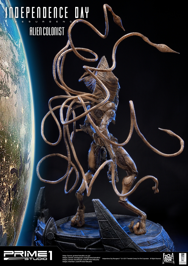Independence Day: Resurgence - Alien Colonist - Premium Masterline  (PMIDR-02) - 1/4 (Prime 1 Studio) photo 28