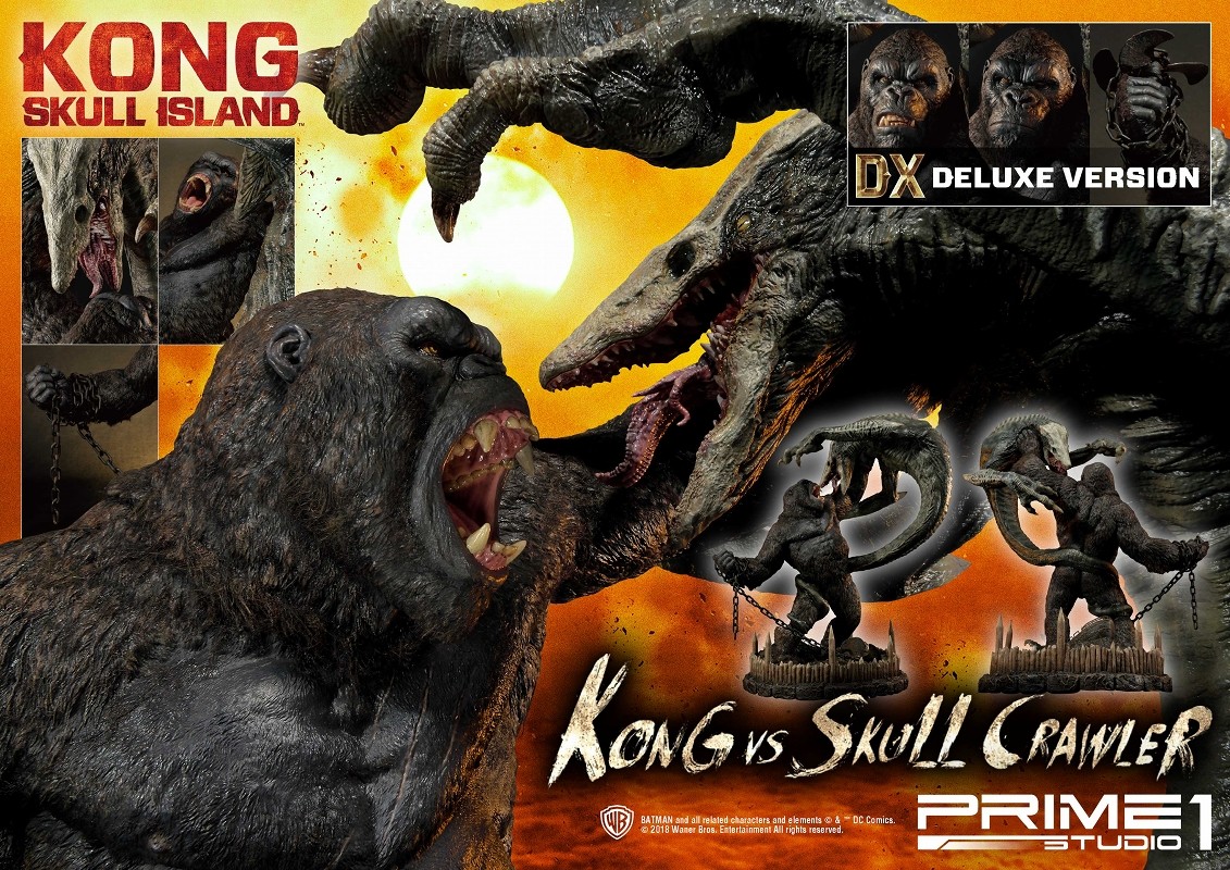 Kong: Skull Island - King Kong - Skull Crawler - Ultimate Diorama Masterline  (UDMKG-01DX) - DX Version (Prime 1 Studio) photo 4