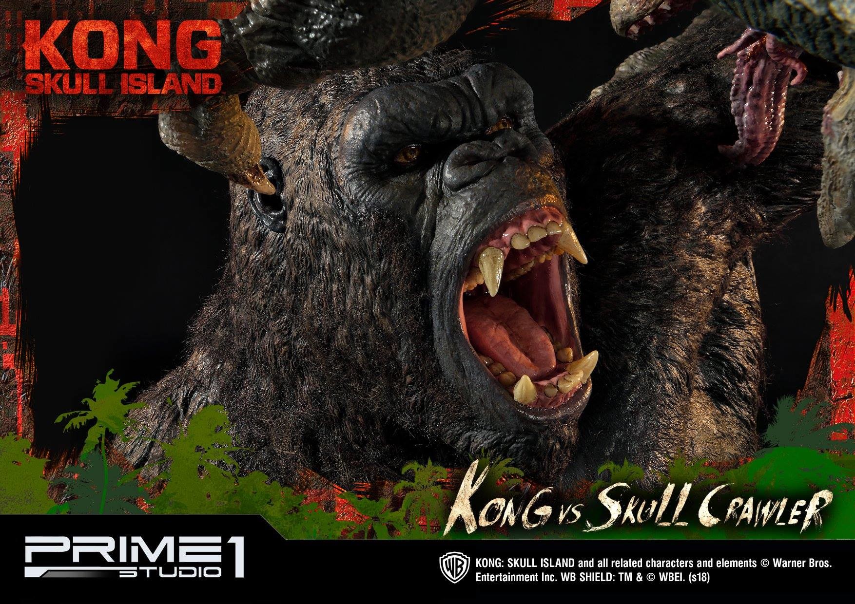 Kong: Skull Island - King Kong - Skull Crawler - Ultimate Diorama Masterline  (UDMKG-01DX) - DX Version (Prime 1 Studio) photo 14