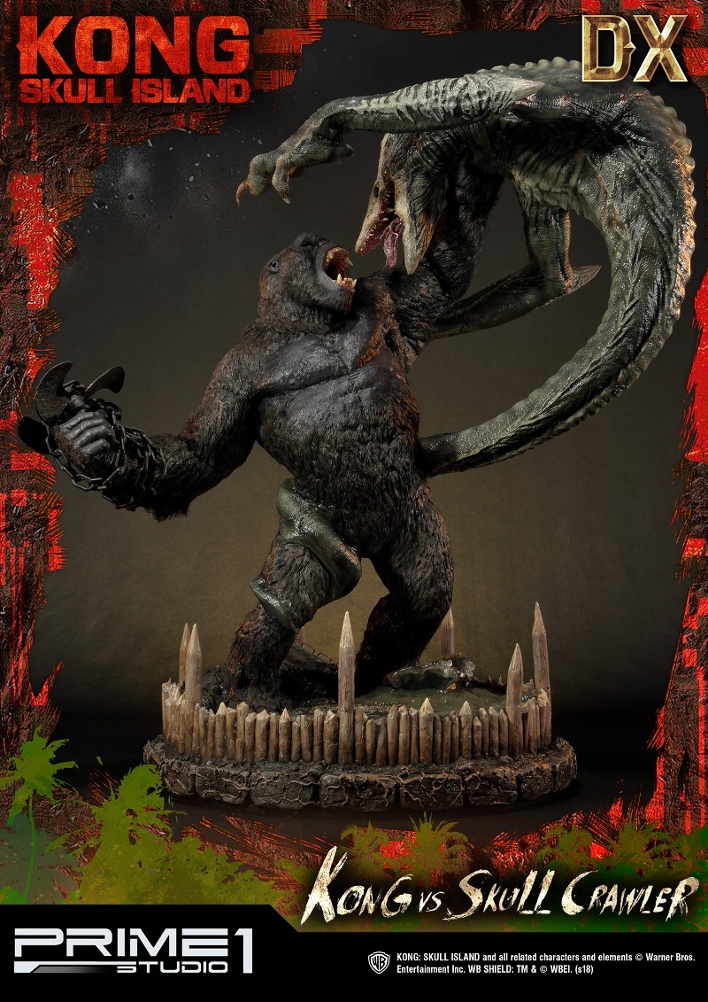 Kong: Skull Island - King Kong - Skull Crawler - Ultimate Diorama Masterline  (UDMKG-01DX) - DX Version (Prime 1 Studio) photo 17