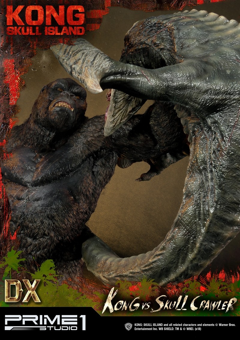 Kong: Skull Island - King Kong - Skull Crawler - Ultimate Diorama Masterline  (UDMKG-01DX) - DX Version (Prime 1 Studio) photo 19