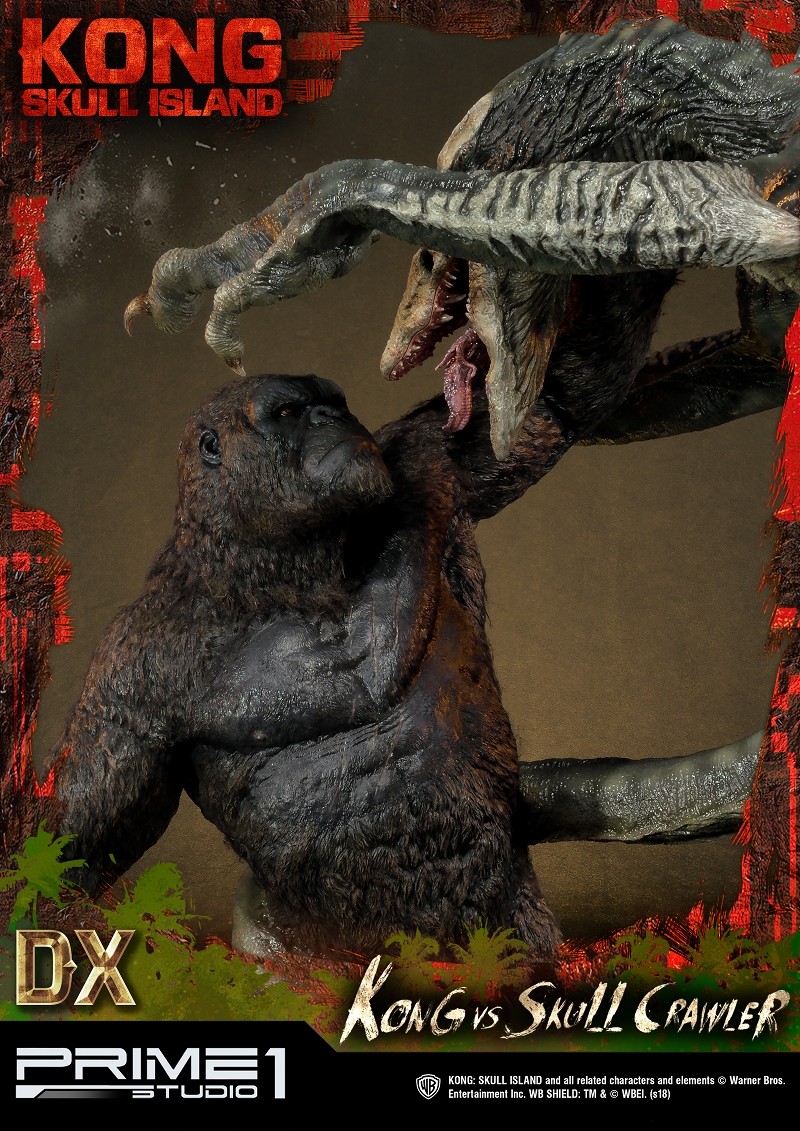 Kong: Skull Island - King Kong - Skull Crawler - Ultimate Diorama Masterline  (UDMKG-01DX) - DX Version (Prime 1 Studio) photo 20
