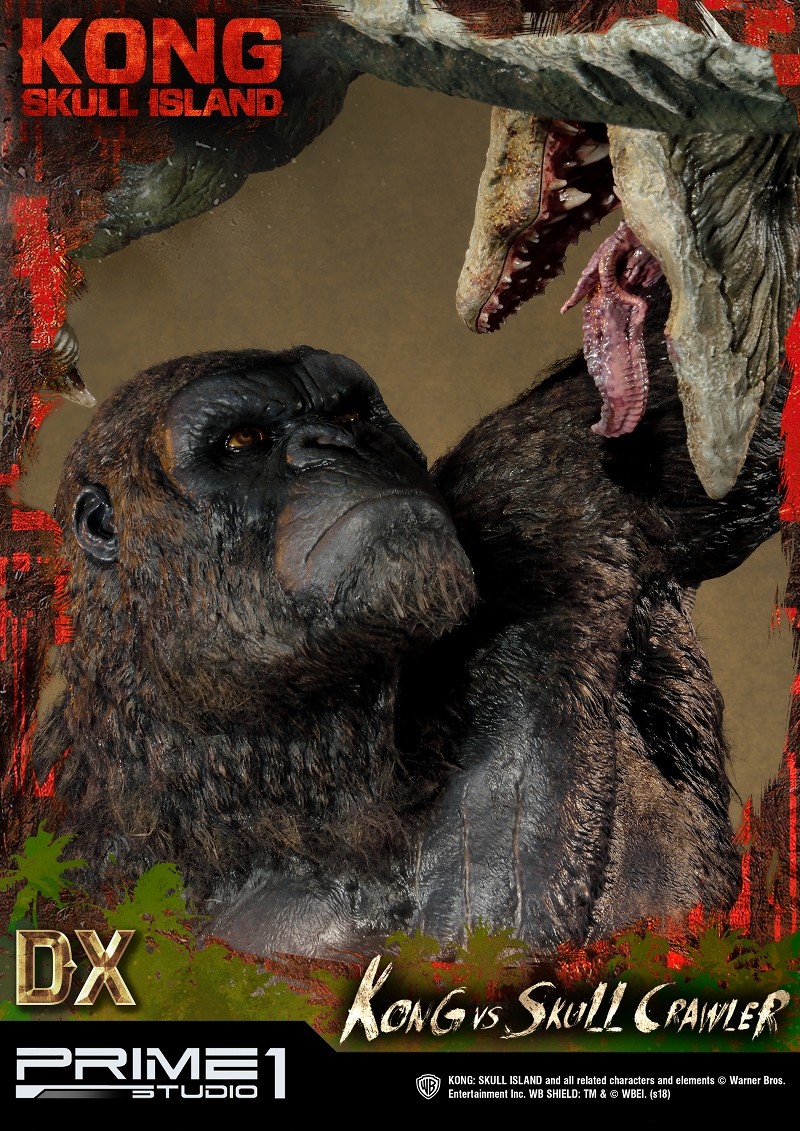 Kong: Skull Island - King Kong - Skull Crawler - Ultimate Diorama Masterline  (UDMKG-01DX) - DX Version (Prime 1 Studio) photo 21