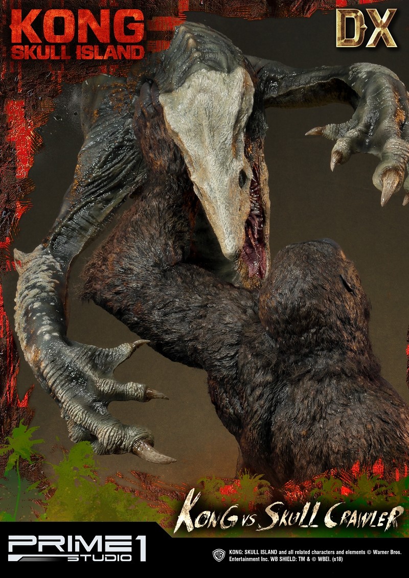 Kong: Skull Island - King Kong - Skull Crawler - Ultimate Diorama Masterline  (UDMKG-01DX) - DX Version (Prime 1 Studio) photo 30