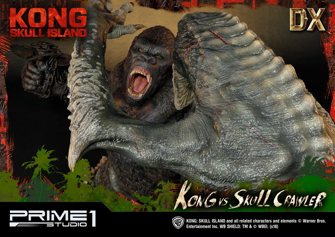 Kong: Skull Island - King Kong - Skull Crawler - Ultimate Diorama Masterline  (UDMKG-01DX) - DX Version (Prime 1 Studio) photo 31
