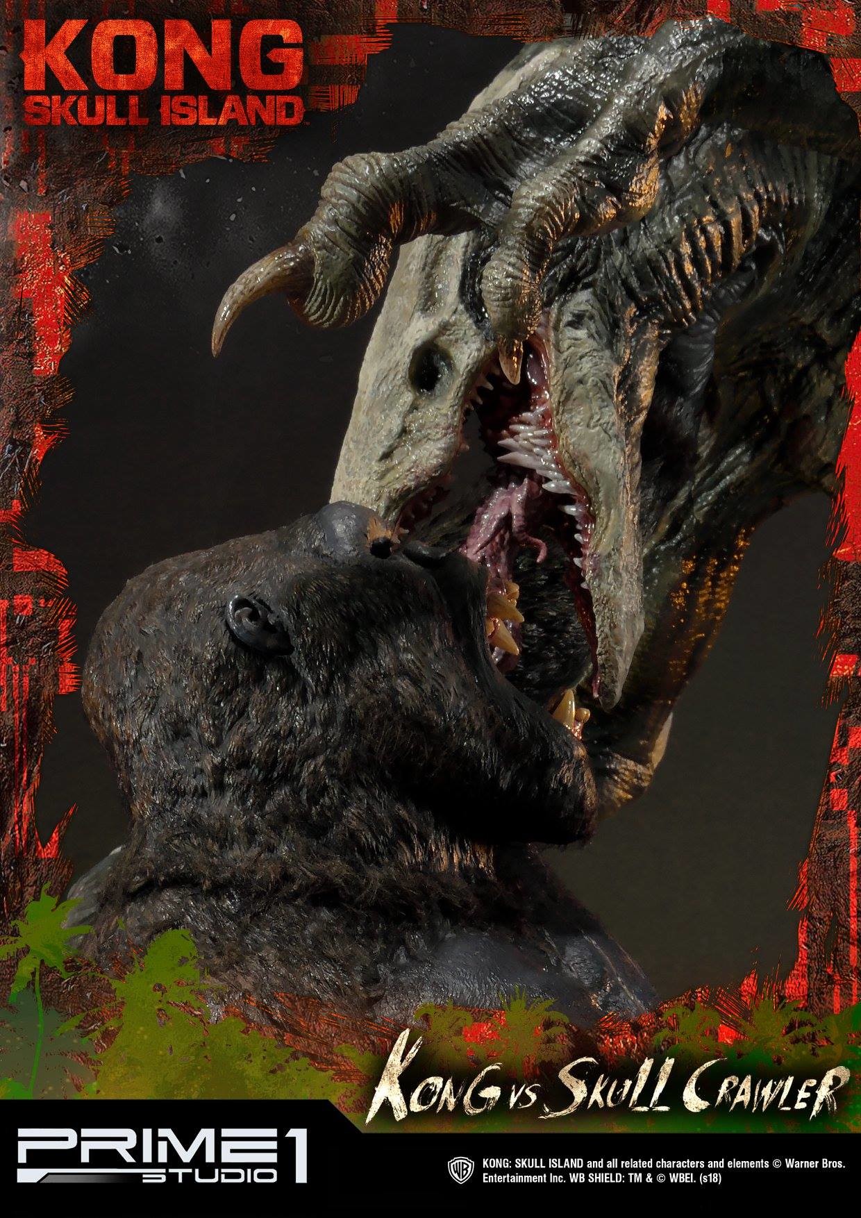 Kong: Skull Island - King Kong - Skull Crawler - Ultimate Diorama Masterline  (UDMKG-01DX) - DX Version (Prime 1 Studio) photo 32