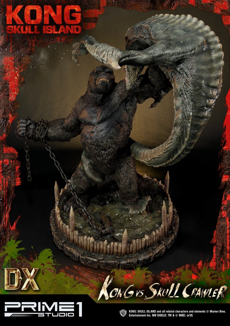 Kong: Skull Island - King Kong - Skull Crawler - Ultimate Diorama Masterline  (UDMKG-01DX) - DX Version (Prime 1 Studio) photo 33