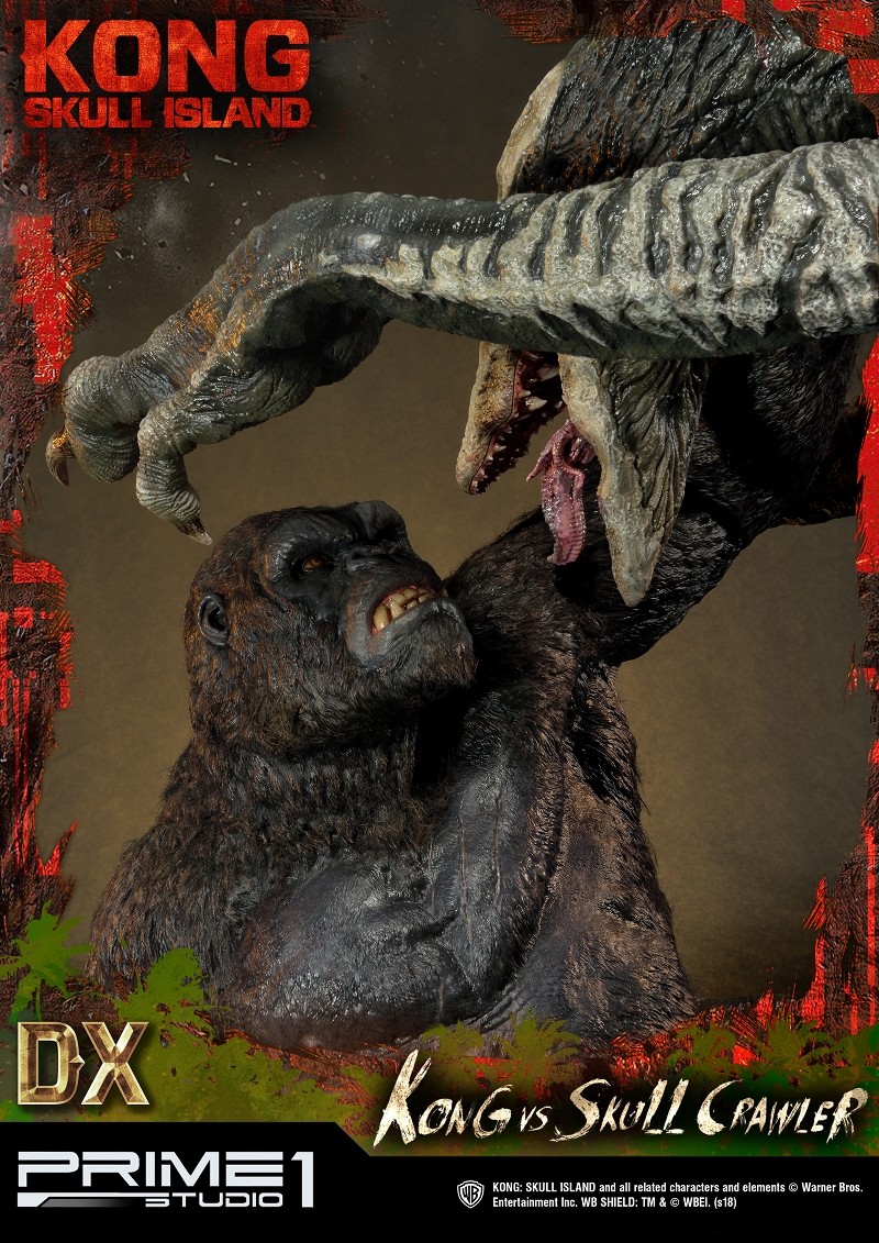 Kong: Skull Island - King Kong - Skull Crawler - Ultimate Diorama Masterline  (UDMKG-01DX) - DX Version (Prime 1 Studio) photo 35
