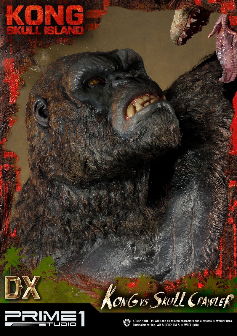 Kong: Skull Island - King Kong - Skull Crawler - Ultimate Diorama Masterline  (UDMKG-01DX) - DX Version (Prime 1 Studio) photo 37