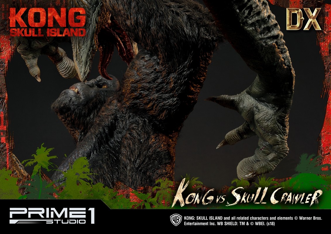 Kong: Skull Island - King Kong - Skull Crawler - Ultimate Diorama Masterline  (UDMKG-01DX) - DX Version (Prime 1 Studio) photo 40
