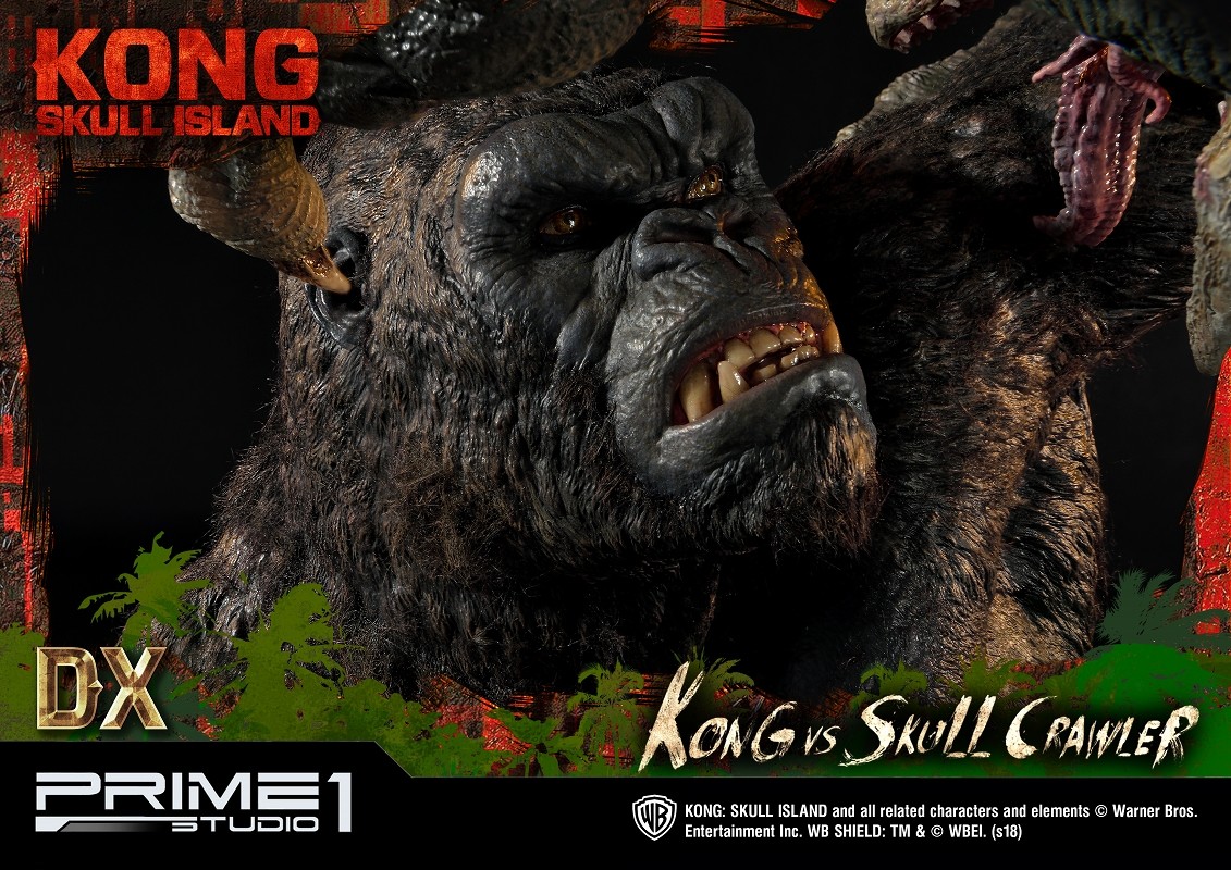 Kong: Skull Island - King Kong - Skull Crawler - Ultimate Diorama Masterline  (UDMKG-01DX) - DX Version (Prime 1 Studio) photo 43
