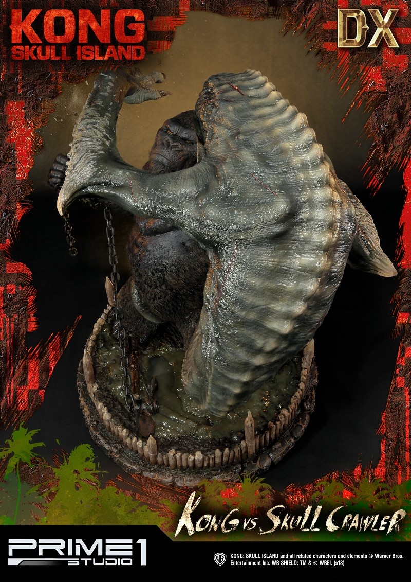 Kong: Skull Island - King Kong - Skull Crawler - Ultimate Diorama Masterline  (UDMKG-01DX) - DX Version (Prime 1 Studio) photo 44