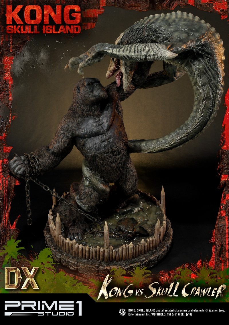 Kong: Skull Island - King Kong - Skull Crawler - Ultimate Diorama Masterline  (UDMKG-01DX) - DX Version (Prime 1 Studio) photo 45